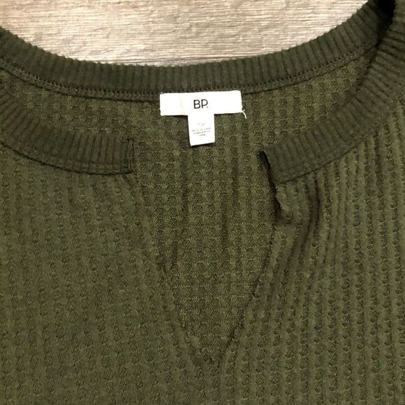 BP Crop Waffle Knit Sweater - Picture 4 of 7